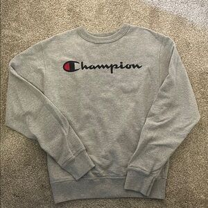 Champion Men's Grey Sweater